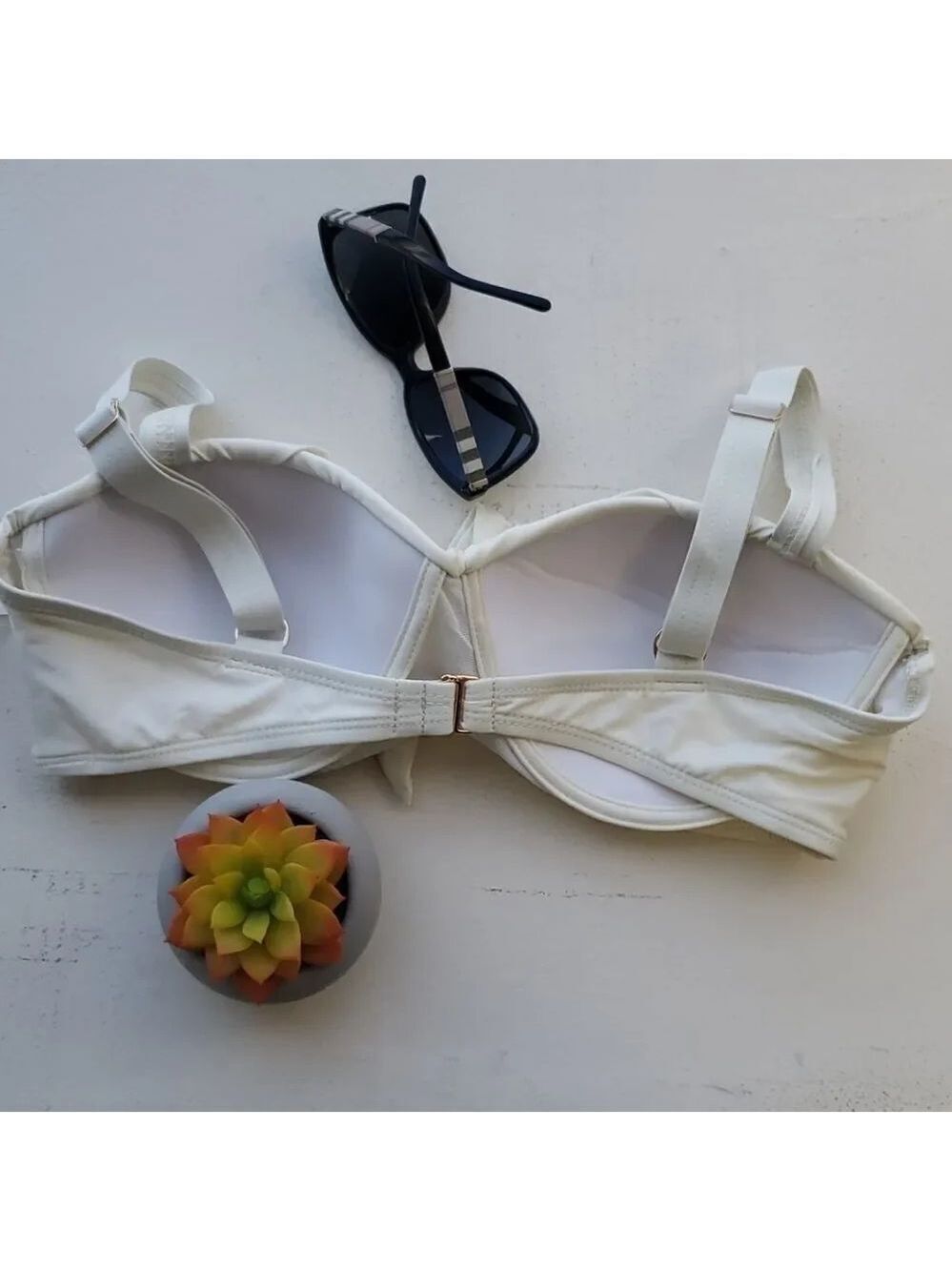 ATHENA tie front bikini top - Picture 4 of 5